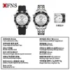 Reloj para hombre de comercio exterior marca OFNS simple de negocios impermeable correa de cuarzo calendario bisel giratorio luminoso reloj para hombre