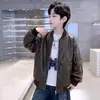 Jaqueta de Couro Masculina Primavera e Outono 2026 Novo Estilo Jaqueta de Couro de Outono Infantil Marca Tendência Top para Crianças Médias e Grandes Roupa Casual