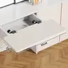 Placa de Extensión para Escritorio, Bandeja Ampliada Específica para Cajón sin Taladro, Soporte Plegable para el Borde del Escritorio del Hogar