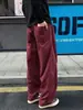 Colección Otoño 2026: Pantalones de lona de algodón puro de peso pesado lavados, tallas M-5XL, GK261001 - Especial P48