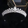 Venta caliente de Amazon accesorios para el cabello de boda diadema hoja Mori incrustada cristal de diamantes de imitación cruz venta caliente transfronteriza corona de novia lote