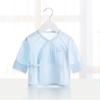 Ropa de Monje Ropa de Medio Espalda para Bebé Algodón Puro Ropa de Otoño para Bebé Recién Nacido Top de una Pieza Verano Ropa Base sin Huesos Delgada