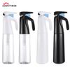 Botella pulverizadora continua Spot 200ml300ml Botella hidratante de maquillaje plástico alta presión peluquería regadera para alcohol
