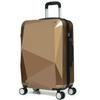 Versión coreana de 3D tridimensional de diamante para cara PC contraseña equipaje moda color caramelo rueda universal trolley de viaje para abordar