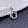 Joyería de Piedras Preciosas de Colores, Chapado en Plata 925 con Oro de 18K, Monturas de Colgante que Se Pueden Usar para Montar Varias Piedras Sueltas, Se Puede Personalizar Según Tu Diseño