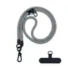 Goma para cordón de teléfono móvil de 10 mm de grosor, cuerda ajustable en diagonal, clip para teléfono móvil, cordón anti-pérdida, cordón para cuello
