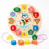 Infantil de oito tons harpa rosca relógio arco-íris torre quatro conjuntos de coluna forma placa torção inseto bebê brinquedos educativos atacado