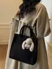 2025 Nueva Bolsa Tote de Invierno para Mujer Bolsa de Gran Capacidad Moda Simple Casual Cotidiana para Viajar Bolso Cruzado de Mano