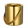 Celebridad de Internet Barril de Hielo de Acero Inoxidable 304 Cubo de Hielo Barra TKV Pequeño Grano de Hielo Comercial para Hogar Barril de Almacenamiento de Cerveza