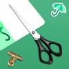 Atacado do Fabricante Tesouras de Escritório de Aço Inoxidável Multiuso Tesouras de Corte de Papel Tesouras de Linha Tesouras de Papelaria Pretas