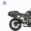 Coche Clásico Lobo Adecuado para Triumph StreetTriple765 Bolsa Lateral de Liberación Rápida Caja Lateral Retro Bolsa para Casco Modificada