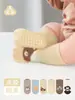 Calcetines de suelo para bebé para otoño e invierno 2026, calcetines nuevos sin costuras antideslizantes para niños pequeños, calcetines de algodón aislados para recién nacidos, calcetines de bebé con dibujos animados lindos