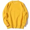 Estilo Europeo y Americano Talla Grande Otoño e Invierno Deportes Cuello Redondo para Hombre y Mujer Casual Color Sólido Top Ligero Hip-Hop Sudadera con Capucha