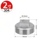 Tapón externo roscado de acero inoxidable 304/316L, tapón de cuatro esquinas, tapón ciego, tapa externa roscada para fontanería, conector, tapón de extremo, 1/2 pulgada
