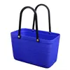 Cesta Pequena de Palha e Linho Estilo Japonês Bolsa de Ombro Cesta de Armazenamento Cesta de Compras de Supermercado Cesta de Plástico da Moda Cesta de Compras