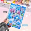 Caderno Original Cartoon A7 Acrílico de Folhas Soltas, Caderno de Estudante Anime Estética Fofa Feminina