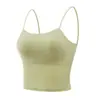 Camisola de Seda Helada para Primavera y Verano con Almohadilla en el Pecho Fija Taza de Mango Grado 7A Antibacteriana Alta Elasticidad Espalda Hermosa Camisola para Mujer