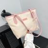 Bolsa Grande para Mulheres Outono e Inverno 2026 Nova Moda Bolsa de Ombro Estudantes Universitários Casual Roupas de Trabalho Bolsa Tote Bolsa de Mão Bolsa de Grande Capacidade