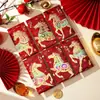 Envelopes Vermelhos de Ano Novo de 2026 Ano do Cavalo, Novo Estilo High-End Papel Rígido Fosco Papel Perolado Envelopes Vermelhos de Ano Novo de Mil Yuan