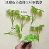 3 Piezas de Hierba del Dinero con Hojas de Moneda de Cobre, Plantas Verdes Pequeñas en Maceta para Decoración de Escritorio