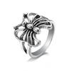 Mu Shang Anillo Europeo y Americano Vintage Accesorios Anillo Transfronterizo de Venta Caliente Animal en Forma de Corazón Moda Moda Anillo para Dedos Articulados