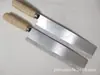 Faca de Frutas Não. 2 Faca de Frutas com Cabo de Madeira Zhongshang Faca de Abacaxi Faca para Melão e Frutas Faca de Frutas Afiada e Prática Faca para Frutaria
