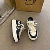 Zapatos Blancos para Mujer 2023 Nuevo Popular Otoño Zapatillas Deportivas y de Ocio de Suela Gruesa Versátiles Nicho Ins Zapatos de Lona de Moda