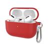 Funda de Silicona con Hebilla Colgante para Audífonos Bluetooth AirPods Pro de 3ra Generación para Teléfono Móvil Apple Audífonos Inalámbricos