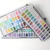 Pintura Artística Infantil DIY Graffiti 36/48/72 Colores Set de Pintura Acuarela Sólida Perlada Venta Directa de Fábrica