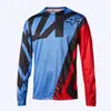 Ropa de Ciclismo de Manga Larga para Bicicleta de Montaña Ropa de Ciclismo para Motocicleta Ropa para Descenso Transpirable de Secado Rápido Maillots de Ciclismo al por Mayor
