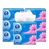 Vinda Papel higiénico extra fuerte, 100 hojas por rollo, paquete de 2, pañuelos faciales de 3 capas, toallas de papel para el hogar, paquete económico