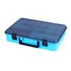 Caja Luya caja de almacenamiento caja de señuelos extragrande doble capa Mino caja de almacenamiento pequeña y micro caja de accesorios de placa de hierro multifuncional de doble cara qt89