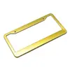 Producto popular transfronterizo: Marco de matrícula de aleación de aluminio estándar americano, Marco de matrícula de coche, Soporte de matrícula para modificación de coche transfronteriza