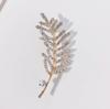 Broche Nuevo Estilo Coreano Corsage de Pedrería Aleación Galvanizada con Preservación del Color Accesorios para Ropa de Mujer Fabricante Broche Hecho a Mano Transfronterizo