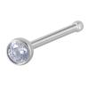 Piercing para nariz de circonio mini piercing para nariz de acero inoxidable piercing para nariz de 5 palabras anillo para nariz de circonio accesorios para nariz piercing para nariz anillo para nariz joyería para piercing