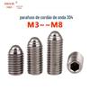 M3-M16 Aço Inoxidável 304 Contas Onduladas de Posicionamento Parafuso Ondulado Parafuso Conjunto de Esferas de Aço Parafuso de Cabeça Superior