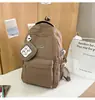 Mochilas Dopamina para Alunos do Ensino Fundamental II e Médio 2025 Nova Mochila de Viagem de Grande Capacidade Mochila Casual Simples Mais Vendida