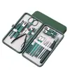 Conjunto de Tesouras de Unha Estilo Alemão, Cortadores de Unha, Ferramentas Originais de Pedicure, Limpador de Ouvido, Faca, Caixa de Presente de Aço Inoxidável para Manicure