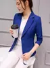 Traje Pequeño para Mujer Ropa Nueva de Otoño 2025 para Mujer Corte Entallado Traje Versátil de Manga Larga de Moda Traje Versátil de Tendencia para Mujer