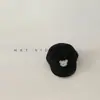 Boné Bico de Pato para Bebê Primavera e Outono Novo Super Fofo Urso Aba Curta Chapéu Bebê Pequeno Viagem Boné de Baseball
