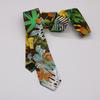 Gravata de Algodão para Homens e Mulheres, Algodão Estampado Floral Versão Estreita 6cm Gravata Casual para Mulheres, Fabricante de Gravatas Estampadas Estoque Pronta Entrega Atacado