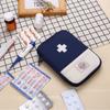 Suministro Transfronterizo, Botiquín Pequeño Portátil, Botiquín Médico Portátil para el Hogar, Botiquín de Primeros Auxilios para Viajes y Exteriores, Bolsa para Almacenamiento de Medicamentos