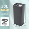Cubo Comercial de Acero Inoxidable para Residuo de Té con Tubería de Drenaje, Cubo con Filtro Separador de Desechos de Té, Cubo Grande de Agua para Preparar Té en la Sala de Té