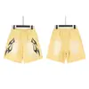 Marca de moda europeia e americana Hellstar Hell Star de verão para lazer esportivo shorts de água masculinos e femininos