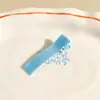3.5-5cm Pinza de Pato Engrosada con Tela Semi-Envuelta Colorido Dopamina Pinza para el Cabello DIY Material Hecho a Mano Pinza Lateral Piezas de Accesorios para el Cabello