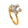 Anillo de Acero Inoxidable Soldado de Marca Estrella de Cinco Puntas con Circonita Anillo de Moda Lujo Ligero Acero de Titanio Joyería Fabricante Venta Directa