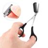 Herramienta para Recortar Cejas Set de 3 Piezas con Peine Tijeras para Recortar Cejas Seguridad para Principiantes Cuchillo Macro para Recortar Cejas Pinzas para Depilar Cejas Listas para Doblar