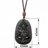 Colgante Dios de la Riqueza de Obsidiana Colgante Dios Guardián para Hombres y Mujeres Colgante Amarillo de Cinco Colores Dios de la Riqueza Colgante de Collar Boutique Benmingfo