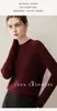 Novo suéter feminino de cashmere para outono e inverno, puro caxemira de cabra, gola redonda, blusa de tricô trançado