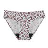 Atacado Europeu e Americano cintura média estampa de leopardo 4 camadas calcinha para período fisiológico feminina bikini à prova de vazamentos calção de banho calcinha feminina